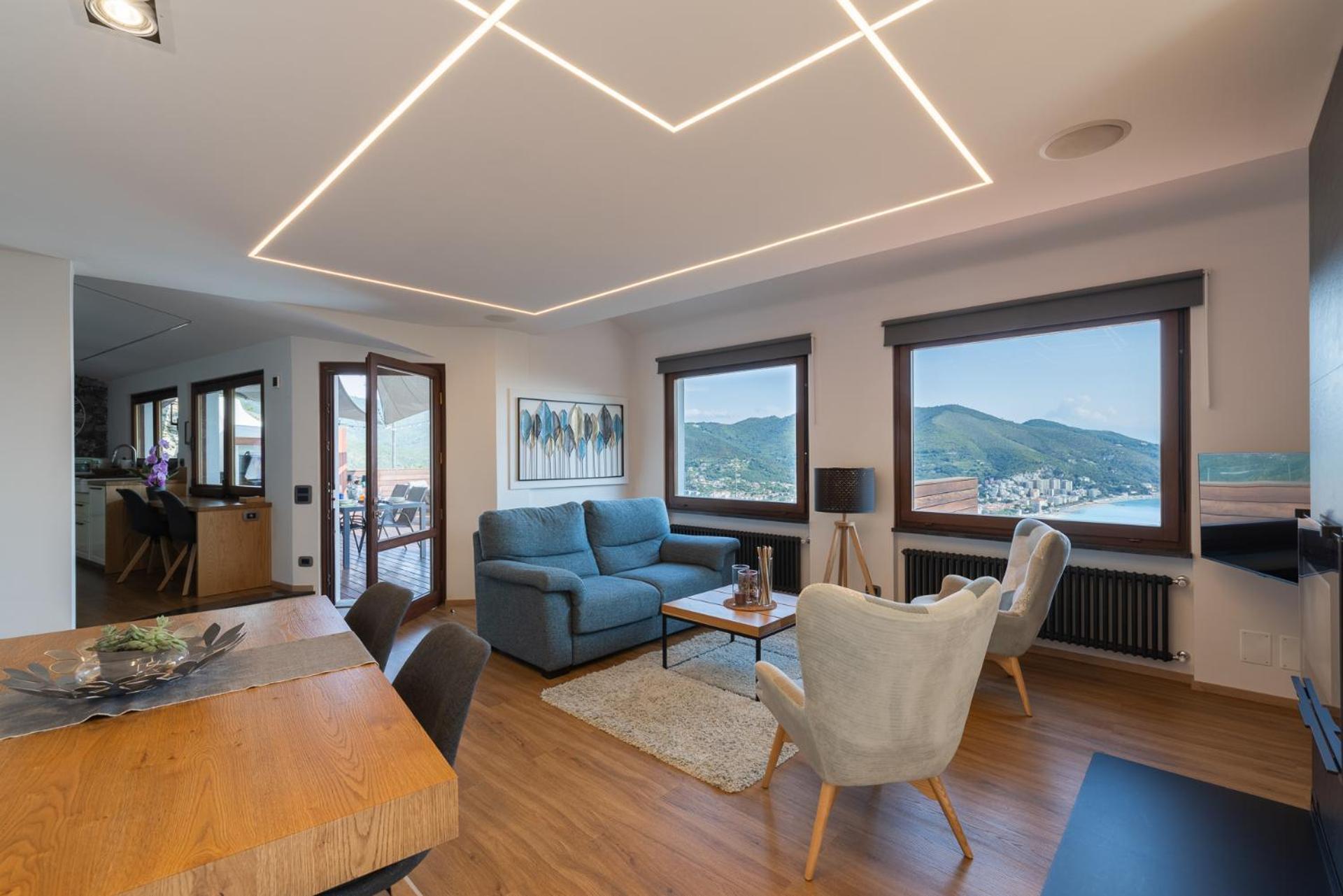 فيلا Spettacolare Vista Isola Terrazza E Idromassaggio نولي المظهر الخارجي الصورة